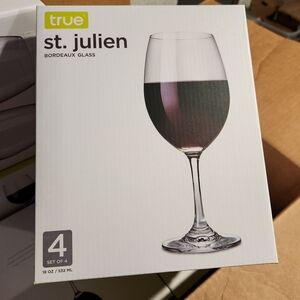 St. Julien Bordeaux Glass Set - Clear